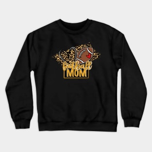Football Mom Black and Gold Crewneck Sweatshirt